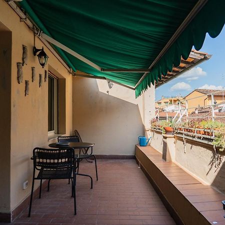 Friendly & Small 1-Br Apt With Beautiful Terrace Florence Exterior photo