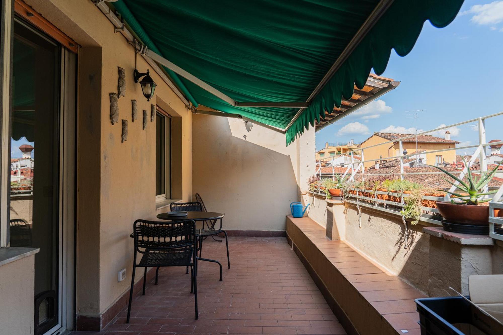 Friendly & Small 1-Br Apt With Beautiful Terrace Florence Exterior photo
